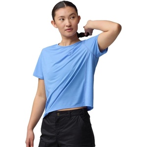 image:imageFjllrven Abisko Lite Womens Short Sleeve Shirt  Comfortable Lightweight Breathable Fabric  Hiking TravelUltramarine