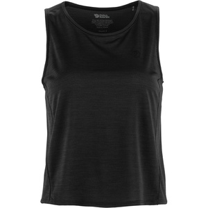image:imageFjllrven Abisko Lite Womens Tank  Comfortable Lightweight Breathable Fabric  Hiking Travel WorkoutBlack
