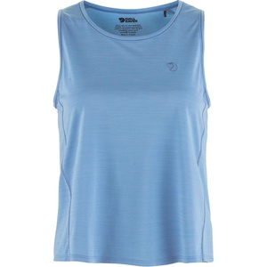 image:imageFjllrven Abisko Lite Womens Tank  Comfortable Lightweight Breathable Fabric  Hiking Travel WorkoutUltramarine