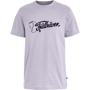 image:imageFjllrven Archive Logo Mens TShirt  Organic Cotton Breathable Comfortable Soft Feel  Hiking TravelLavender Mist