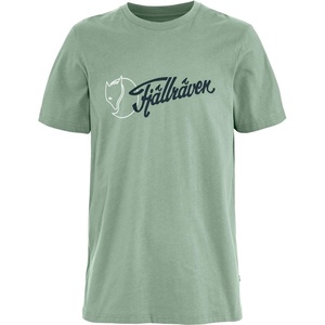 image:imageFjllrven Archive Logo Mens TShirt  Organic Cotton Breathable Comfortable Soft Feel  Hiking TravelMisty Green