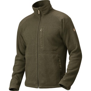 image:imageFjllrven Buck Fleece Mens Jacket  Warm Durable Full Zip Midlayer for Hiking Trekking Outdoor LayeringDark Olive