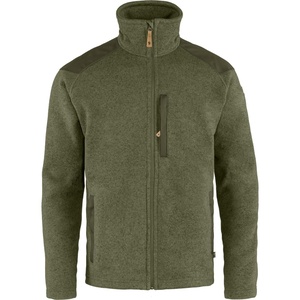image:imageFjllrven Buck Fleece Mens Jacket  Warm Durable Full Zip Midlayer for Hiking Trekking Outdoor LayeringLaurel Greendeep Forest