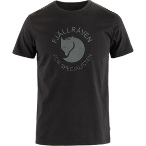 image:imageFjllrven Fox Mens TShirt  Breathable Comfortable Organic Cotton Fabric Classic Logo  Hiking TravelBlack