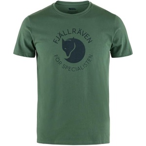 image:imageFjllrven Fox Mens TShirt  Breathable Comfortable Organic Cotton Fabric Classic Logo  Hiking TravelDeep Patina