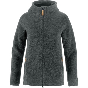 image:imageFjllrven Kaitum Fleece Womens Jacket  Warm Soft Durable Midlayer for Hiking Trekking OutdoorDark Grey