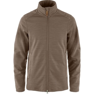 image:imageFjllrven Keb Fleece Mens Jacket Insulated Fleece Breathable Warmth Durable Construction  Hiking TrekkingSuede Brown