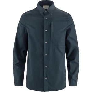 image:imageFjllrven Keb Mens Long Sleeve Trekking Shirt  Lightweight Breathable Comfortable Fabric  Hiking TravelDark NavyDark Navy