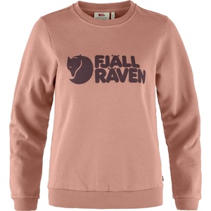 image:imageFjllrven Logo Sweater Womens Sweatshirt  Soft Fleece Classic Crewneck Organic Cotton Blend  Hiking TravelDusty RosePort