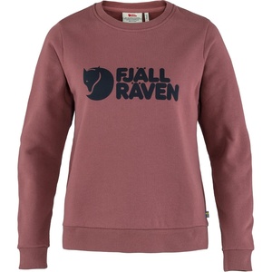 image:imageFjllrven Logo Sweater Womens Sweatshirt  Soft Fleece Classic Crewneck Organic Cotton Blend  Hiking TravelMesa Purple