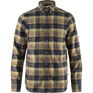 image:imageFjllrven Singi Heavy Flannel Shirt Mens Shirt  Warm Durable Button Up for Outdoor Everyday WearDark Sand