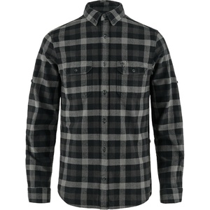 image:imageFjllrven Skog Shirt Mens Shirt  Durable Comfortable Flannel Button Up for Outdoor Everyday WearBlackGrey