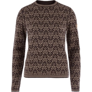 image:imageFjllrven Snow Round Neck Sweater Womens SweaterSuede Brown