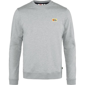 image:imageFjllrven Vardag Mens Sweater  Breathable Comfortable Soft Cotton Fabric  Hiking TravelGreyMelange