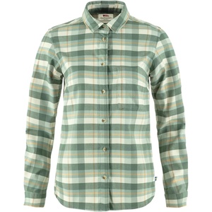 image:imageFjllrven Womens Singi Fjll Shirt WPatina Greenchalk White
