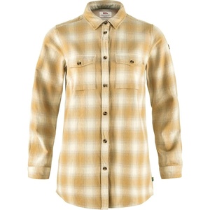 image:imageFjllrven Womens vik Twill Shirt Ls WChalk Whitedune Beige