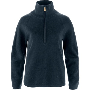 image:imageFjllrven vik Lite Half Zip Womens SweaterDark Navy