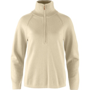 image:imageFjllrven vik Lite Half Zip Womens SweaterLight Beige