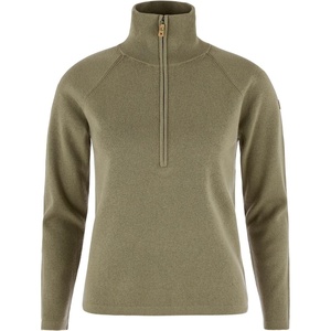 image:imageFjllrven vik Lite Half Zip Womens SweaterLight Olive