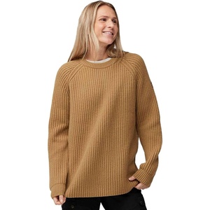 image:imageFjllrven vik Rib Sweater Womens SweaterBuckwheat Brown