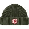 image:imageFjallraven 1960 Lite Logo Mens Cuffed Beanie  MidHeightDeep Forest