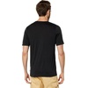 image:imageFjallraven Abisko Wool Logo Mens Short Sleeve Shirt Merino Wool Blend  Slim FitBlack