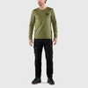 image:imageFjallraven Forever Nature Badge Mens Long Sleeve Shirt Organic Cotton  Regular FitCaper Green