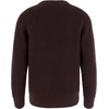 image:imageFjallraven Ovik Waffle Knit Mens Round Neck Sweater  Regular FitBlack Oak