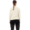 image:imageFjllrven 1960 Logo Badge Womens Sweatshirt  Organic Cotton Soft Fleece Warmth Classic Fit  Hiking TravelChalk White