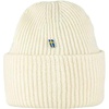 image:imageFjllrven 1960 Logo Hat Beanie  Knit Winter Cap with Folded Cuff Warm Soft Everyday Outdoor HatChalk White
