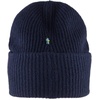 image:imageFjllrven 1960 Logo Hat Beanie  Knit Winter Cap with Folded Cuff Warm Soft Everyday Outdoor HatDark Navy