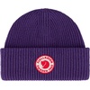 image:imageFjllrven 1960 Logo Hat Beanie  Knit Winter Cap with Folded Cuff Warm Soft Everyday Outdoor HatDark Violet