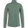 image:imageFjllrven Abisko Day Hike Womens Half Zip  Moisture Wicking Fabric Lightweight Comfortable Stretch  Hiking TrekkingPatina Green