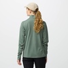 image:imageFjllrven Abisko Day Hike Womens Half Zip  Moisture Wicking Fabric Lightweight Comfortable Stretch  Hiking TrekkingPatina Green