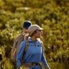 image:imageFjllrven Abisko Day Hike Womens Half Zip  Moisture Wicking Fabric Lightweight Comfortable Stretch  Hiking TrekkingUltramarine