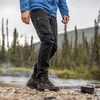 image:imageFjllrven Abisko Hybrid Trail Mens Trekking Trousers  Reinforced Areas Stretch Durable Fabric  Hiking TrekkingBlack