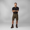 image:imageFjllrven Abisko Mens Shorts  Stretch Panels Reinforced Areas Durable Fabric  Hiking TrekkingBlack