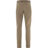 image:imageFjllrven Abisko Mens Trekking Trousers  Stretch Panels Reinforced Knees Durable Fabric  Hiking TrekkingSuede Brown