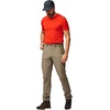 image:imageFjllrven Abisko Mens Trekking Trousers  Stretch Panels Reinforced Knees Durable Fabric  Hiking TrekkingSuede Brown