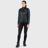 image:imageFjllrven Abisko Padded Womens Vest  Lightweight Insulated WindResistant Fabric  Hiking TrekkingBlack