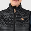 image:imageFjllrven Abisko Padded Womens Vest  Lightweight Insulated WindResistant Fabric  Hiking TrekkingBlack