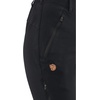 image:imageFjllrven Abisko Womens Trekking Trousers  Stretch Panels Reinforced Knees Durable Fabric  Hiking TrekkingBlack