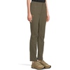 image:imageFjllrven Abisko Womens Trekking Trousers  Stretch Panels Reinforced Knees Durable Fabric  Hiking TrekkingDeep Forest
