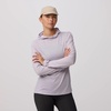 image:imageFjllrven Abisko Womens Wool Hoodie  Temperature Regulating Merino Wool Lightweight Warmth  Hiking TrekkingLavender Mist