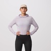 image:imageFjllrven Abisko Womens Wool Hoodie  Temperature Regulating Merino Wool Lightweight Warmth  Hiking TrekkingLavender Mist