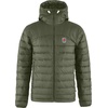 image:imageFjllrven Expedition Pack Down Hoodie Mens Jacket  Lightweight Warm Packable Insulated Winter Layer for Hiking TrekkingDeep Forest