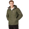 image:imageFjllrven Expedition Pack Down Hoodie Mens Jacket  Lightweight Warm Packable Insulated Winter Layer for Hiking TrekkingDeep Forest