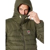 image:imageFjllrven Expedition Pack Down Hoodie Mens Jacket  Lightweight Warm Packable Insulated Winter Layer for Hiking TrekkingDeep Forest