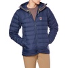 image:imageFjllrven Expedition Pack Down Hoodie Mens Jacket  Lightweight Warm Packable Insulated Winter Layer for Hiking TrekkingUn Blue