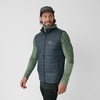 image:imageFjllrven Expedition XLatt Mens Vest  Water and Wind Resistant Insulated Lightweight Packable  Hiking TravelNavy